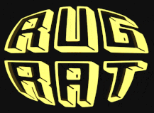 rugrat spinning 3d logo